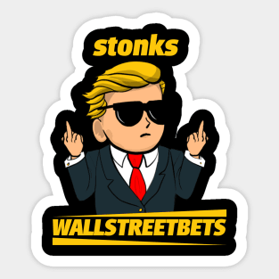 wallstreetbets Sticker